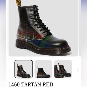 Plaid Doc Marten Boots